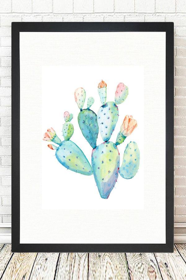 Tablo Center Siyah Çerçeveli Tablo 25 cm x 30 cm - Image 1