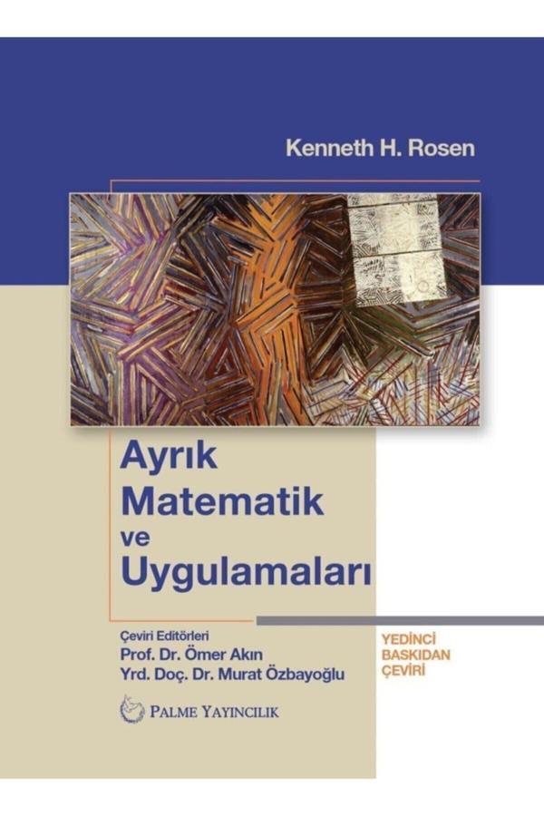 Ayrık Matematik Ve Uygulamaları Kitabı - Palme Yayınları - Palme Yayınları - Image 1