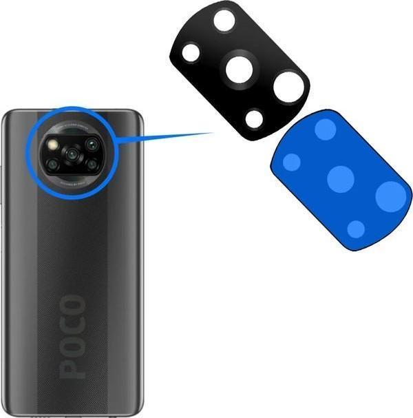 Xiaomi Poco Uyumlu X3 Pro Arka Kamera Camı Lensi Yapışkanlı - Image 1