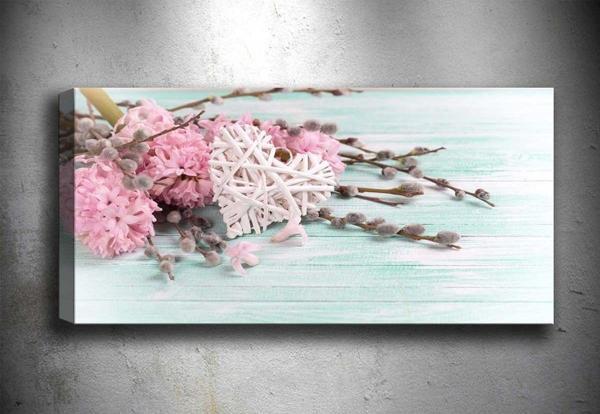 Tablo Center 30x90 cm Çiçek Kanvas Tablo - Image 1