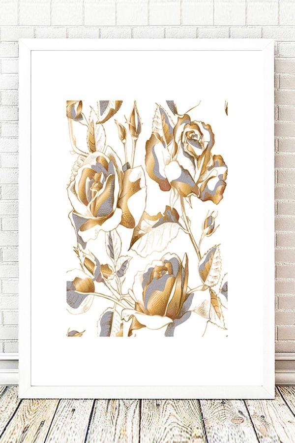 Tablo Center Beyaz Çerçeveli Tablo 25 cm x 30 cm - Image 1