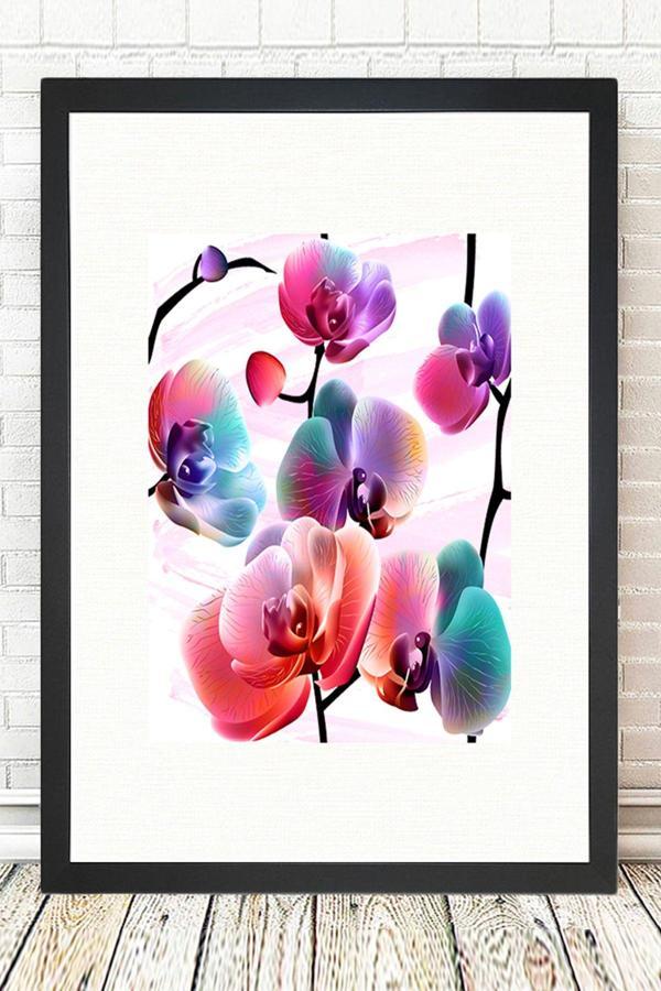 Tablo Center Siyah Çerçeveli Tablo 25 cm x 30 cm - Image 1