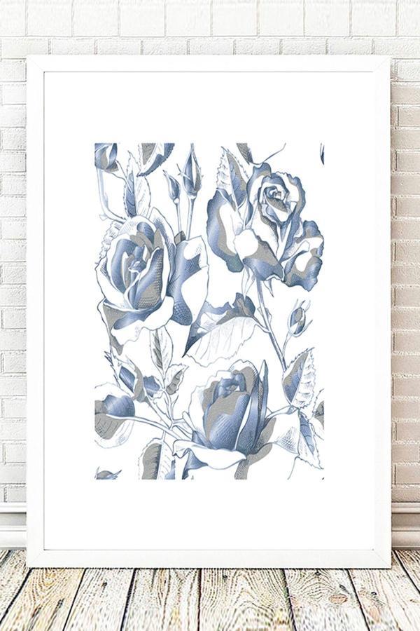 Tablo Center Beyaz Çerçeveli Tablo 25 cm x 30 cm - Image 1