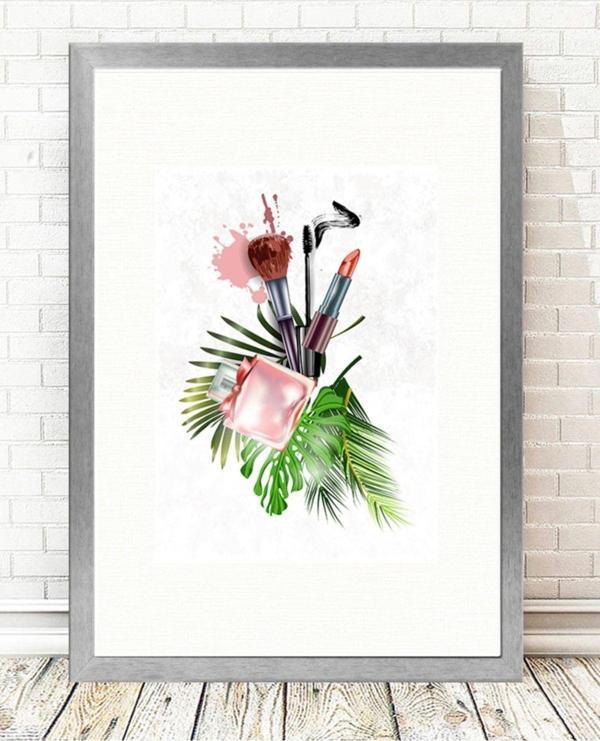 Tablo Center Gümüş Çerçeveli Tablo 25 cm x 30 cm - Image 1