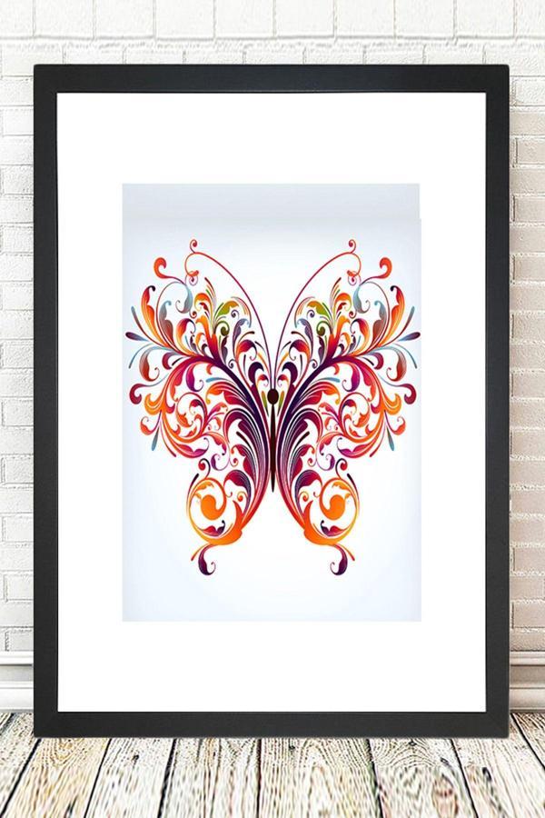 Tablo Center Siyah Çerçeveli Tablo 25 cm x 30 cm - Image 1