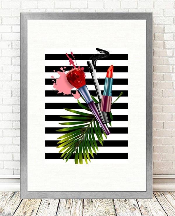 Tablo Center Gümüş Çerçeveli Tablo 25 cm x 30 cm - Image 1