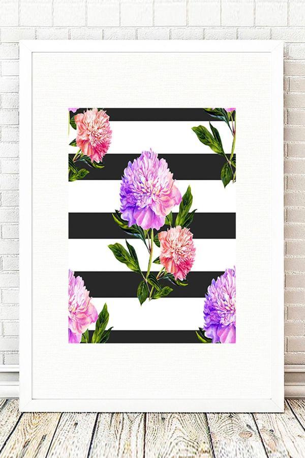 Tablo Center Beyaz Çerçeveli Tablo 25 cm x 30 cm - Image 1