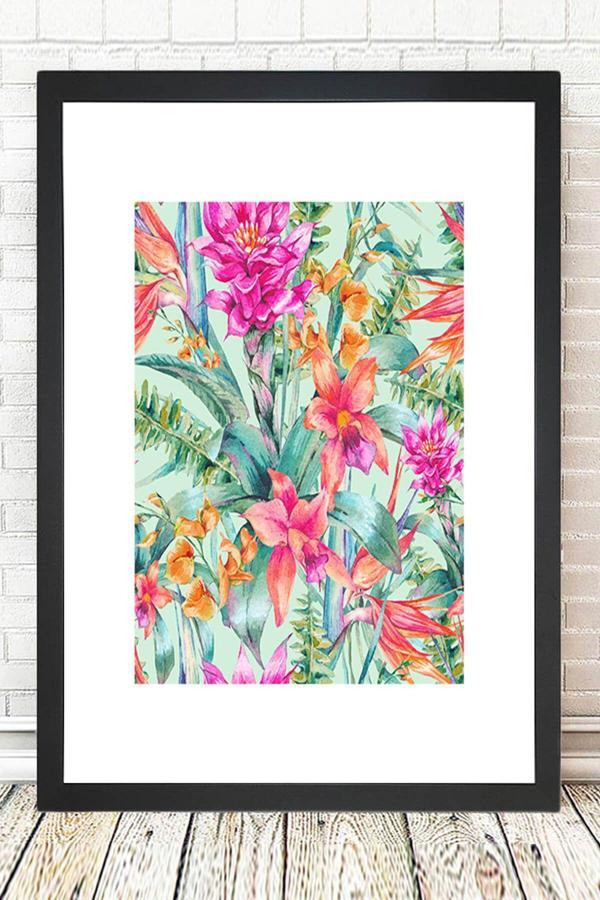 Tablo Center Siyah Çerçeveli Tablo 25 cm x 30 cm - Image 1