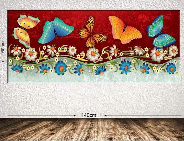 Tablo Center Dev Boyut Dekoratif Kanvas Tablo 60x140 cm - Image 1