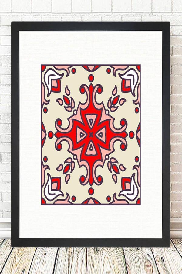 Tablo Center Siyah Çerçeveli Tablo 25 cm x 30 cm - Image 1