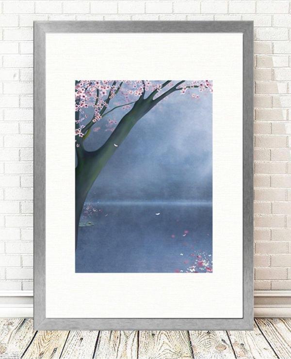 Tablo Center Gümüş Çerçeveli Tablo 25 cm x 30 cm - Image 1