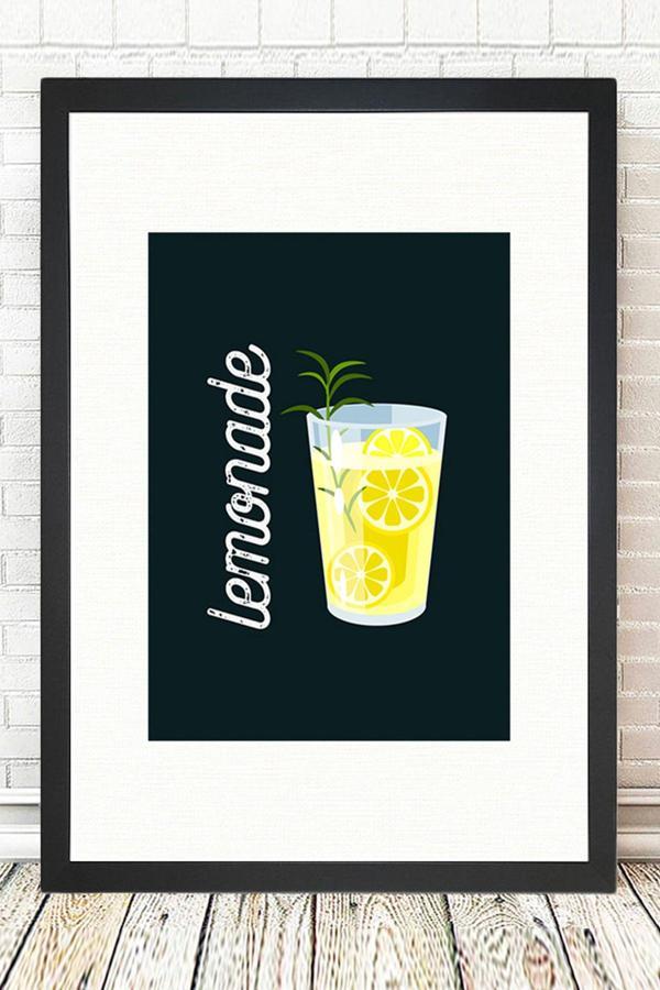 Tablo Center Siyah Çerçeveli Tablo 25 cm x 30 cm - Image 1