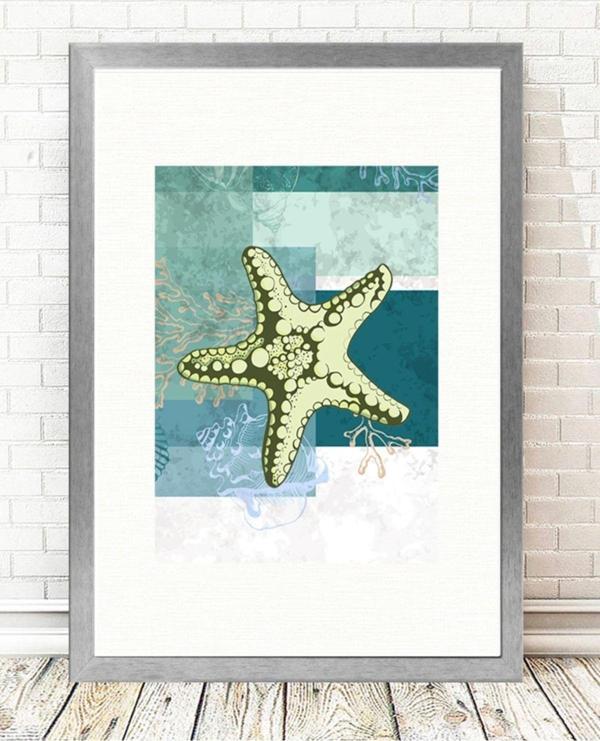 Tablo Center Gümüş Çerçeveli Tablo 25 cm x 30 cm - Image 1