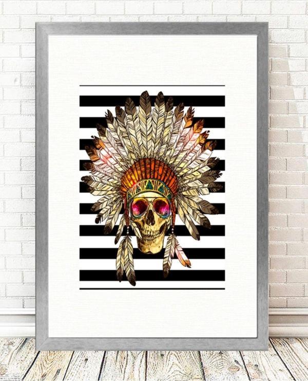 Tablo Center Gümüş Çerçeveli Tablo 25 cm x 30 cm - Image 1