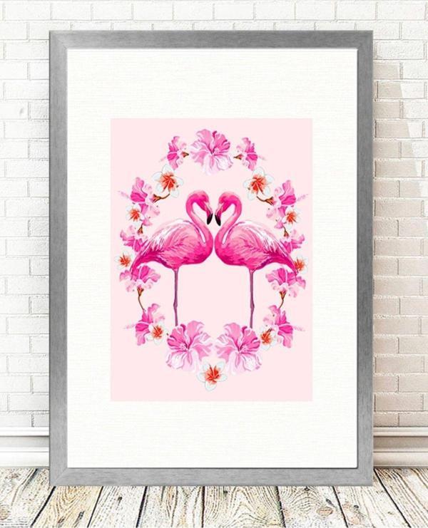 Tablo Center Gümüş Çerçeveli Tablo 25 cm x 30 cm - Image 1