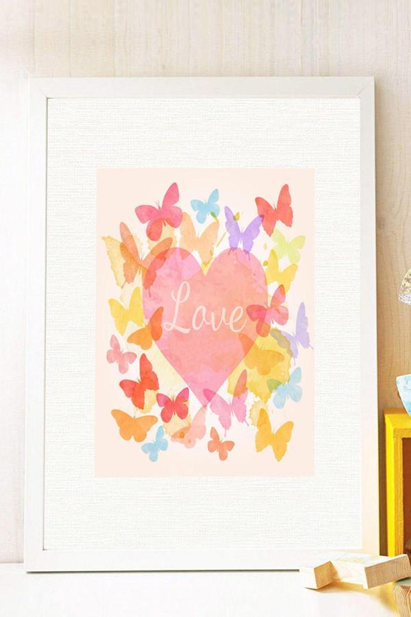 Tablo Center Beyaz Çerçeveli Tablo 25 cm x 30 cm - Image 1