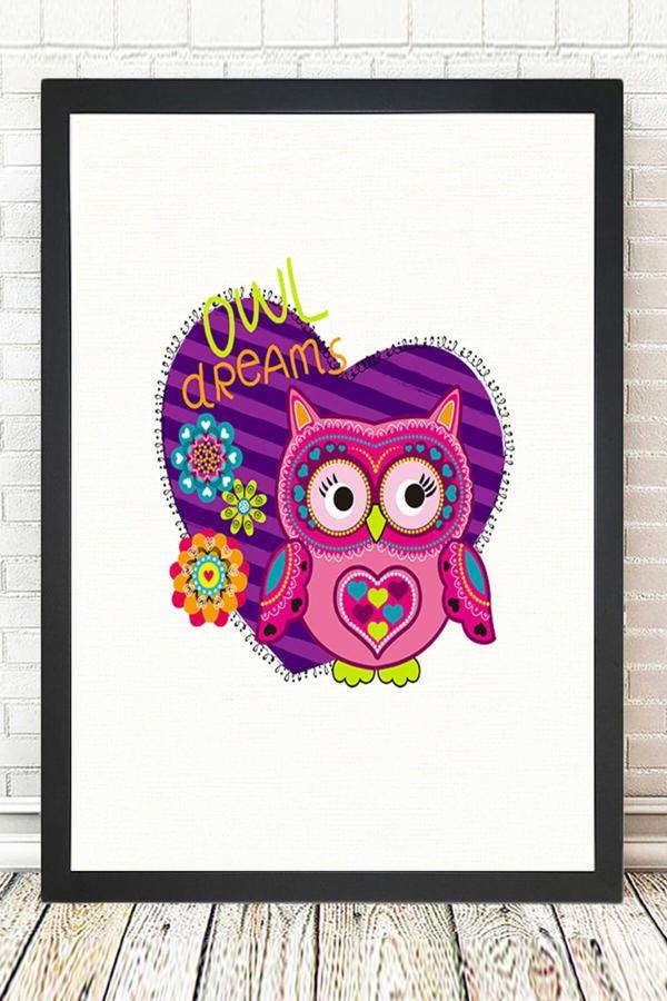 Tablo Center Siyah Çerçeveli Tablo 25 cm x 30 cm - Image 1