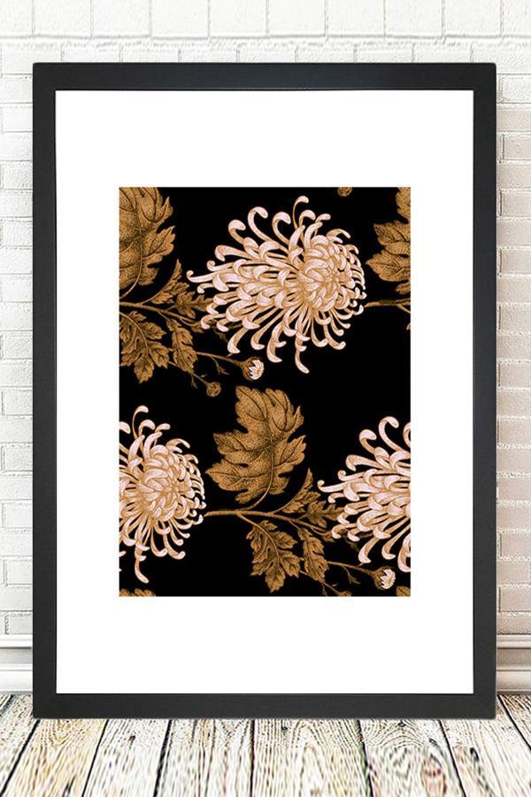 Tablo Center Siyah Çerçeveli Tablo 25 cm x 30 cm - Image 1