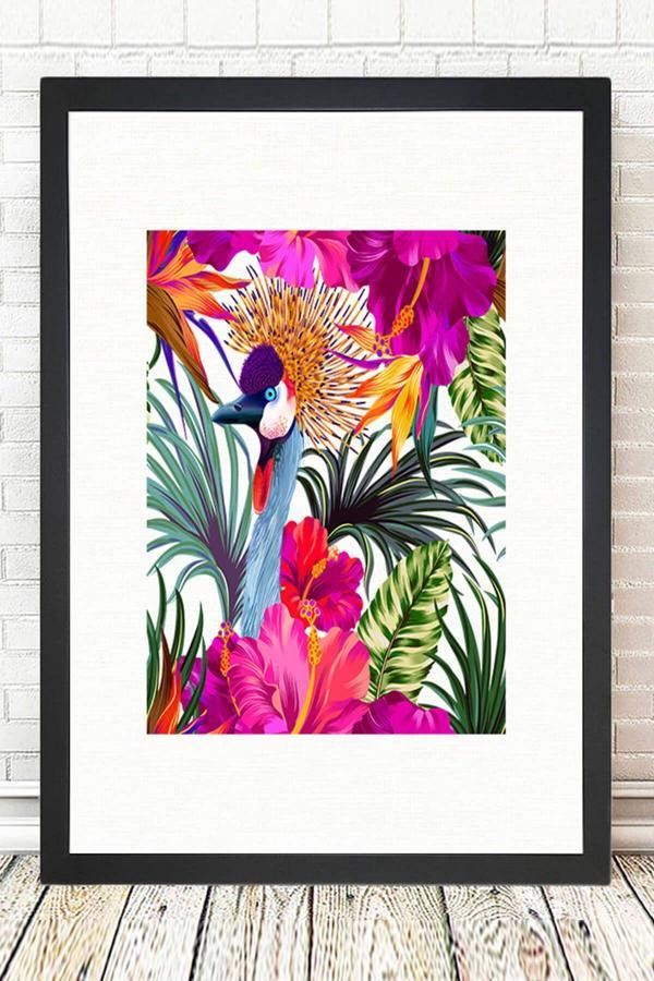 Tablo Center Siyah Çerçeveli Tablo 25 cm x 30 cm - Image 1