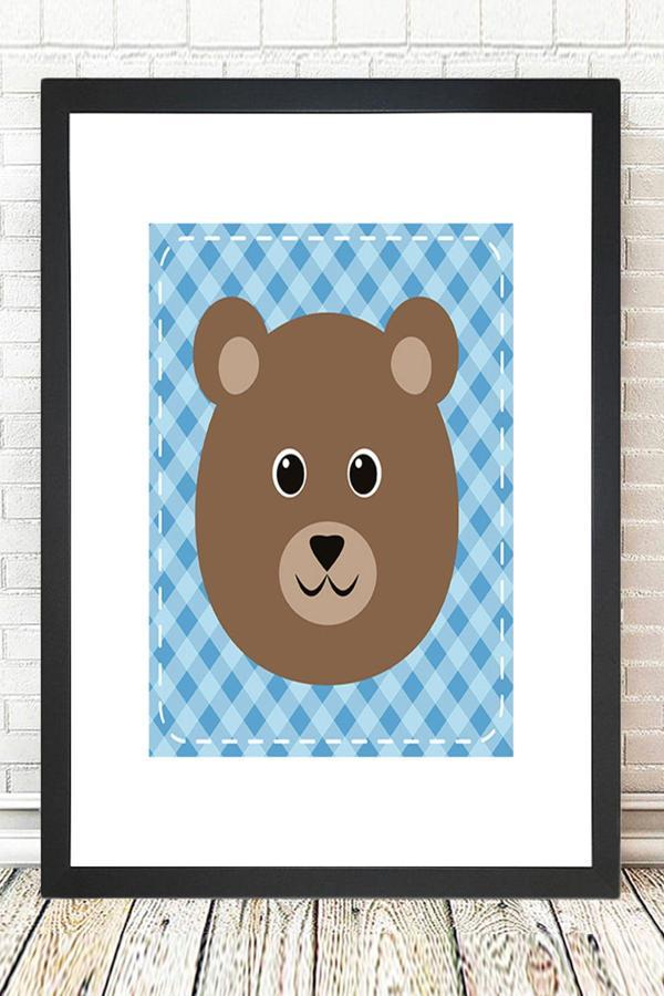 Tablo Center Siyah Çerçeveli Tablo 25 cm x 30 cm - Image 1