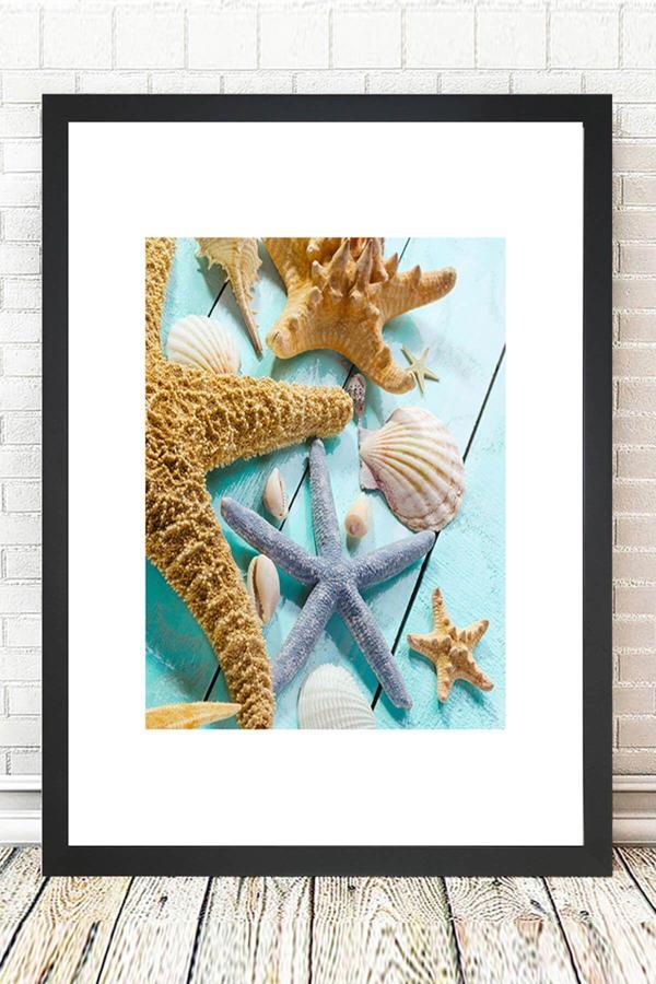 Tablo Center Siyah Çerçeveli Tablo 25 cm x 30 cm - Image 1