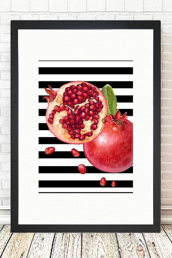 Tablo Center Siyah Çerçeveli Tablo 25 cm x 30 cm - Image 1