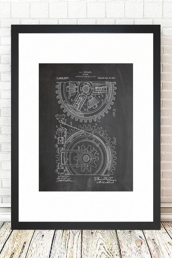 Tablo Center Siyah Çerçeveli Tablo 25 cm x 30 cm - Image 1