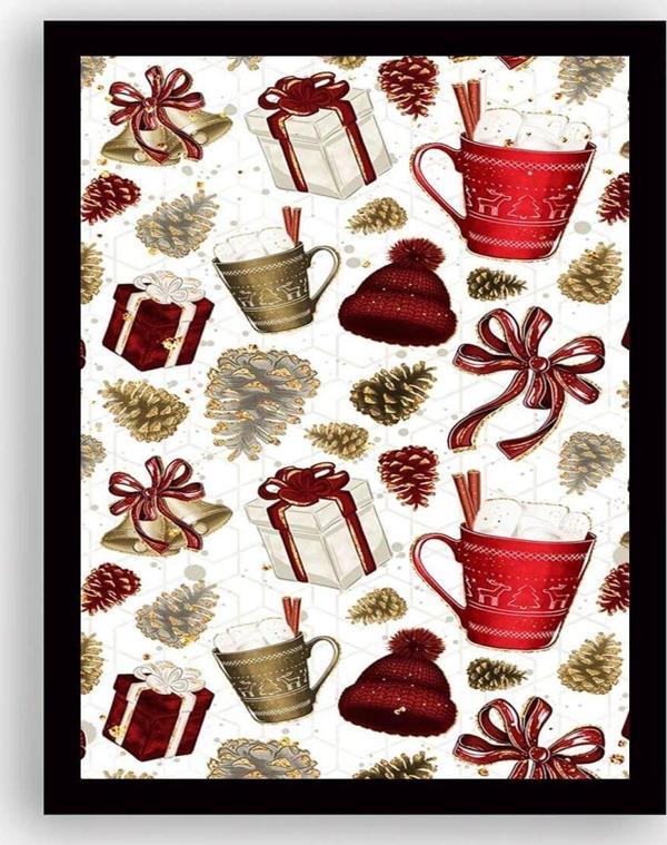 Tablo Center 29x24 cm Siyah Çerçeveli Tablo - Image 1