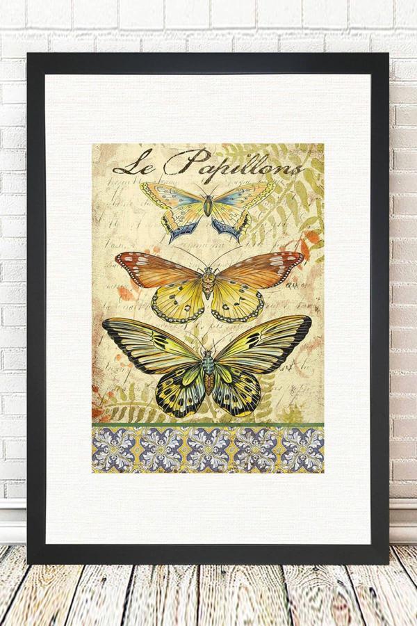 Tablo Center Siyah Çerçeveli Tablo 25 cm x 30 cm - Image 1