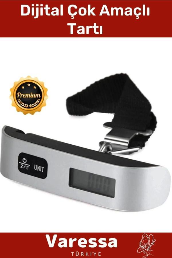 Deluxe Lcd Ekran Dijital Seyahat Bavul Ağırlık Çok Amaçlı Taşınabilir Uçak Bagaj Tartısı Max 50 Kg - Image 1