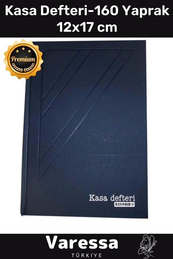 Güncel Versiyon Çok Şık Sert Kapak Kasa Defteri 160 Yaprak 12X17 - Image 1