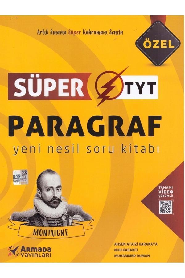 Armada Tyt Paragraf Süper Soru Kitabı - Armada Yayınları - Armada Yayınları - Image 1