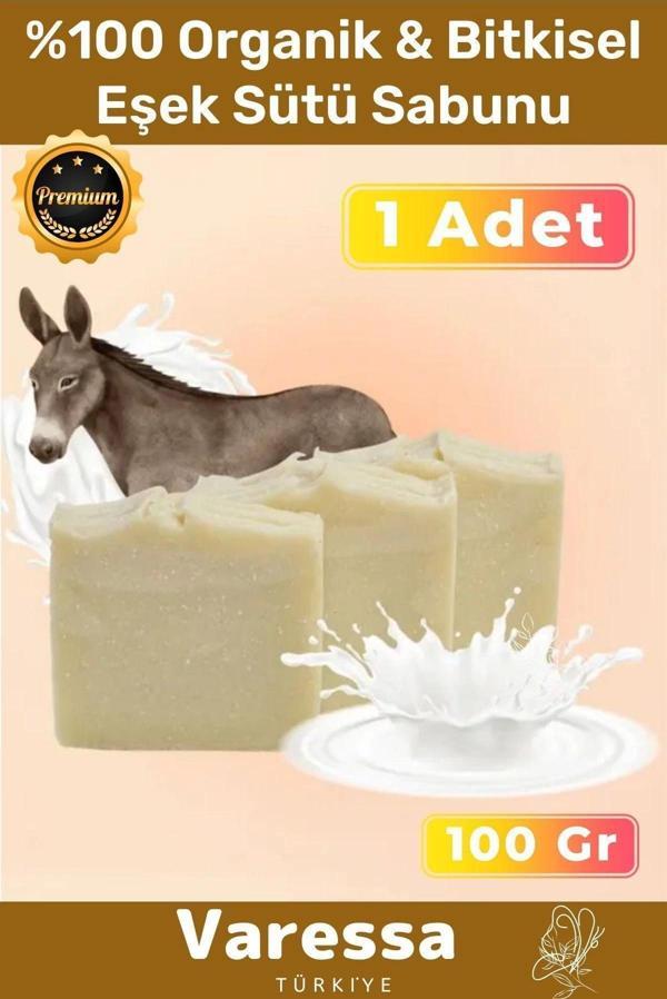 Premium Seri %100 Güzel Kokulu Organik Bitkisel El Yüz Vücut Saç Orijinal Vegan Eşek Sütü Sabunu - Image 1