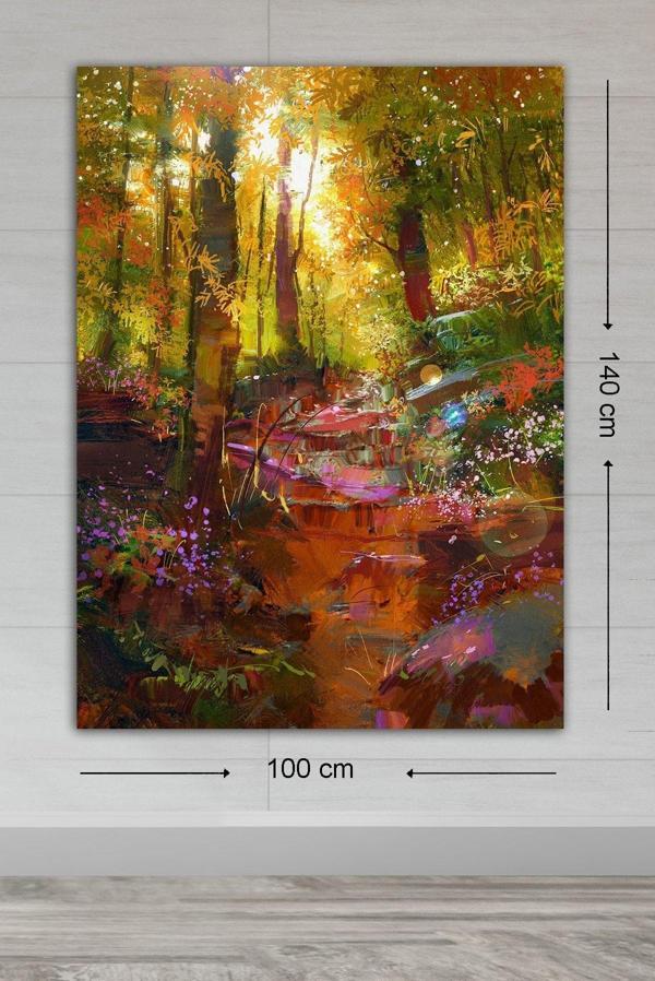 Tablo Center Dev Boyut Dekoratif Kanvas Tablo 100x140 cm - Image 1