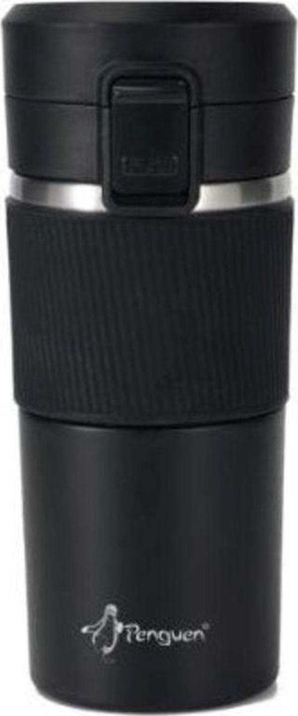 KAHVE KUPASI İÇİ DIŞI ÇELİK ÇİFT KATLI TERMOS MUG 400 ML - Image 1