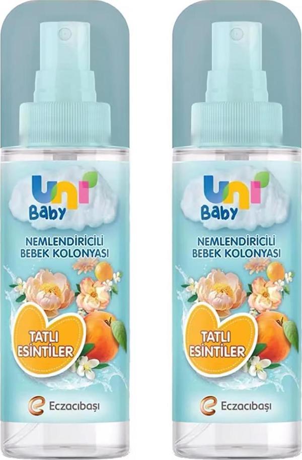 Uni Baby Tatlı Esintiler Nemlendiricili Bebek Kolonyası 150 ml 2 ADET - Image 1