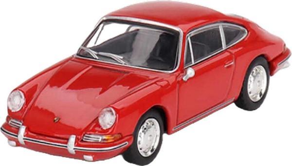 1:64 Diecast Porsche 901 1963 Signal Red Mini GT Model Araba - Image 1