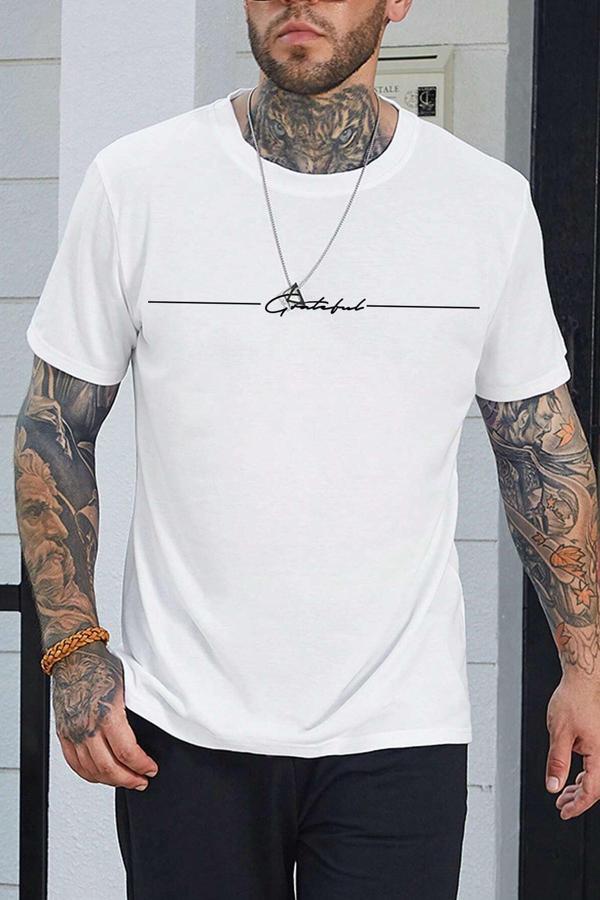 Erkek Baskılı Oversize Tshirt - Image 1