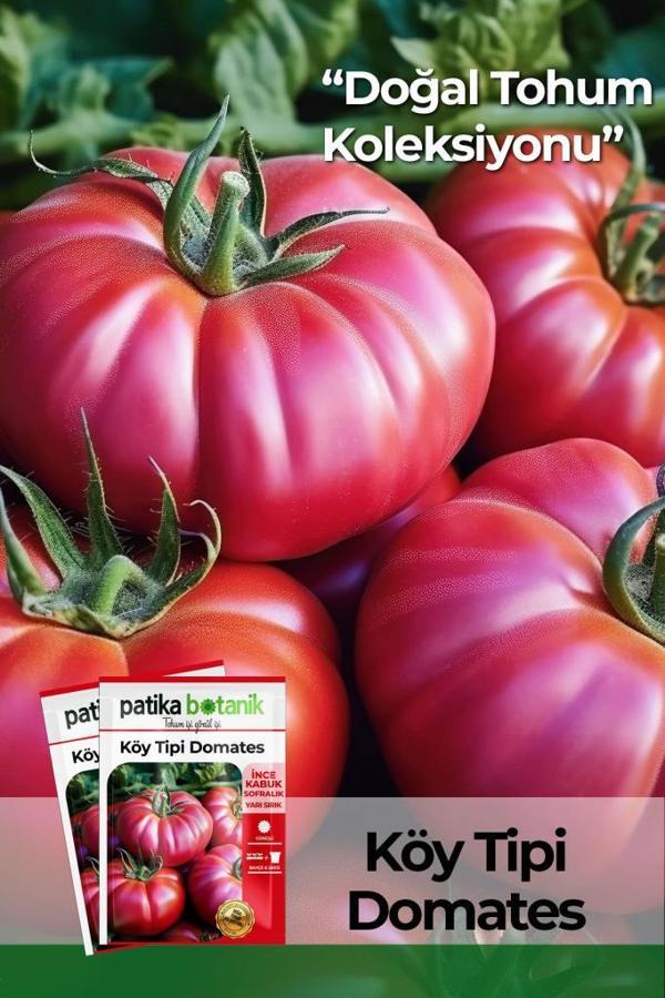250 Adet Yerli Köy Tipi Domates Tohumu - Image 1