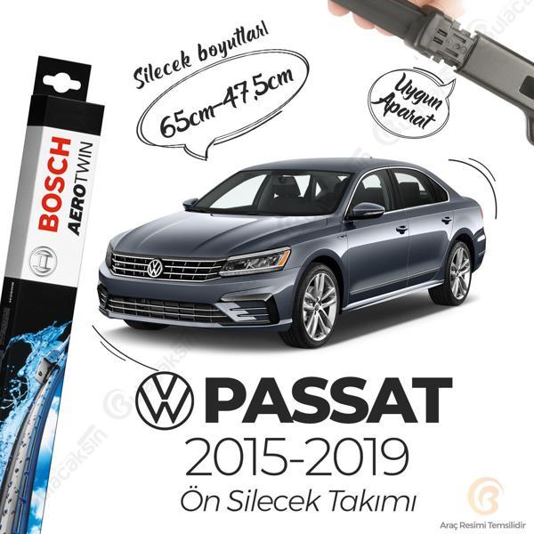 Volkswagen Passat B8 Muz Silecek Takımı (2015-2018) Bosch Aerotwin - Image 1