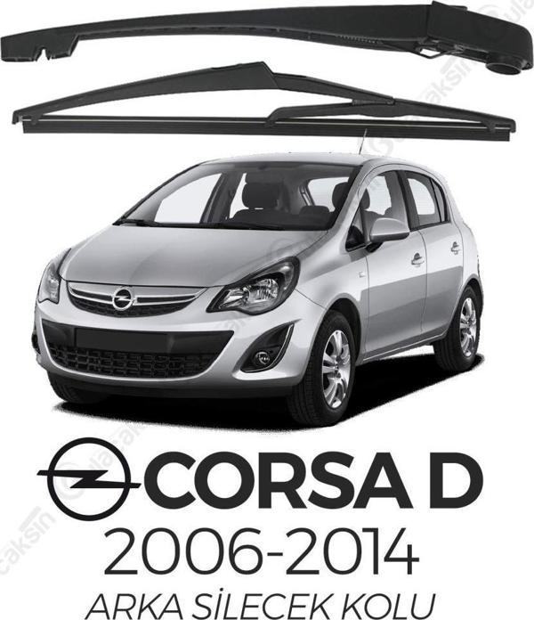 Opel Corsa D 2006-2014 Arka Silecek Kolu ve Silecek Seti - Image 1