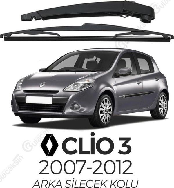 Renault Clio 3 2007 - 2011 Arka Silecek Kolu ve Silecek Seti - Image 1
