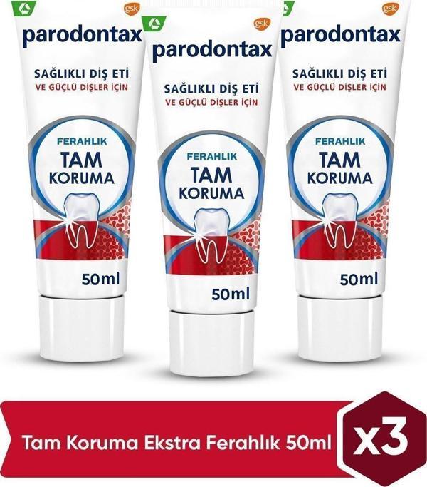 Parodontax Tam Koruma Ekstra Ferahlık 50Ml X 3 Adet - Image 1