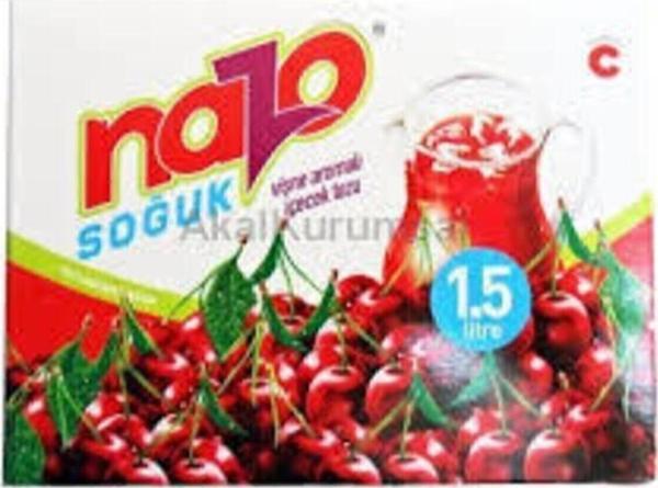 NAZO Vişne Aromalı Toz Içecek 24'Lü - Image 1
