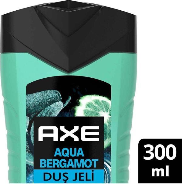 Axe Premium Collection Duş Jeli Aqua Bergamot 3 In 1 Vücut Saç Yüz 300 Ml - Image 1