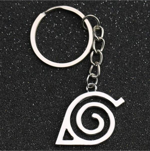 Gri Sarmal Naruto Anime Metal Hediyelik Anahtarlık - Image 1