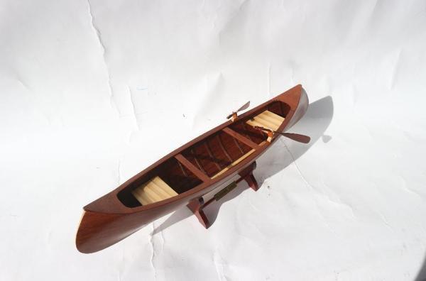 INDIAN GIRL CANOE - Image 1