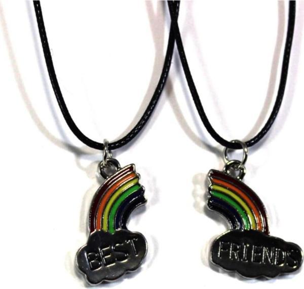 Best Friends Bulut Gökküşağı Kolye - Image 1