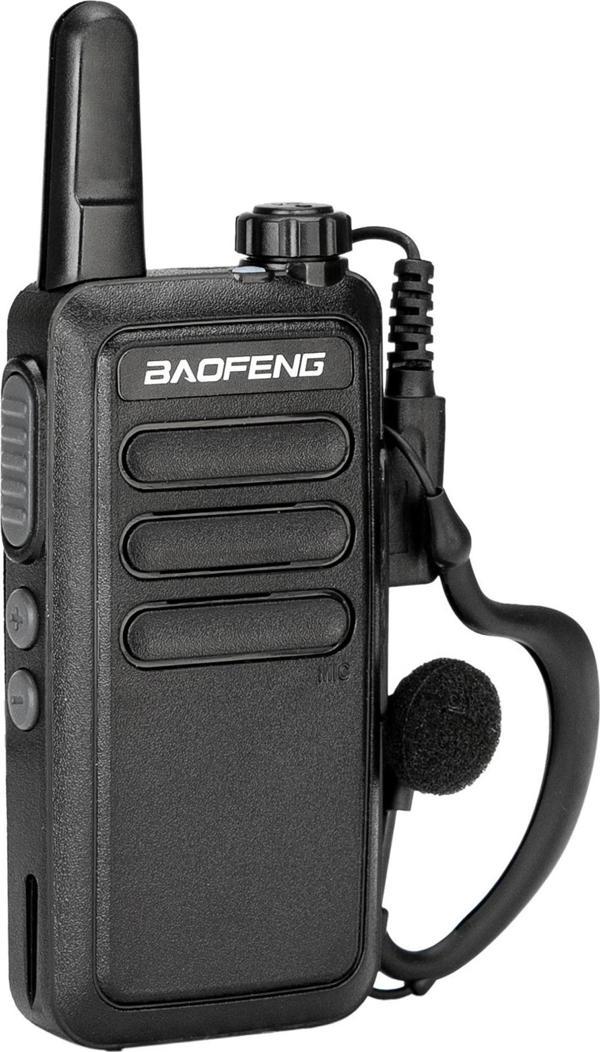 Valkyrie Baofeng BF-R5 Lisanssız El Telsizi - Kulaklıklı Şarjlı 16 Kanal VOX Telsiz - Image 1