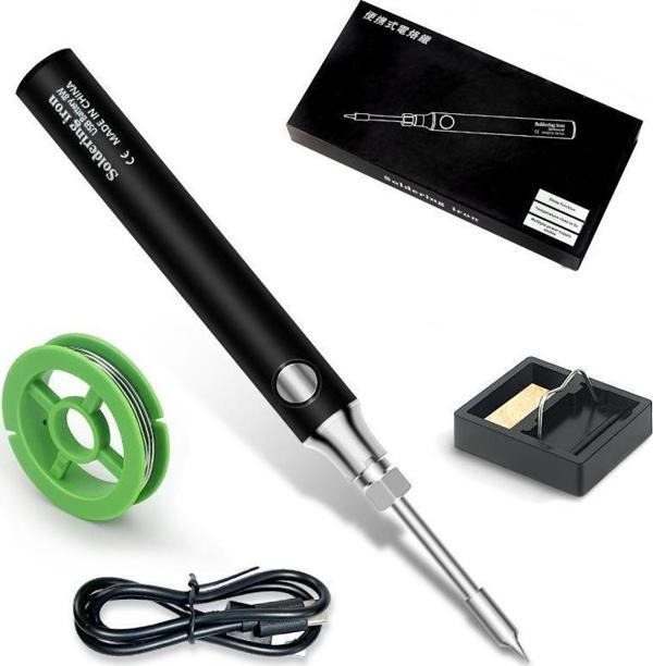 Valkyrie Şarjlı Kablosuz Lehim Makinesı - 5 Saniyede Isınma - 30 Dakika Kullanım - USB Type-C Şarj - 3 Farklı Isı Modu - - Image 1